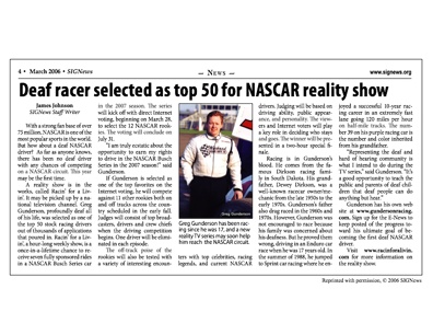Deafracer